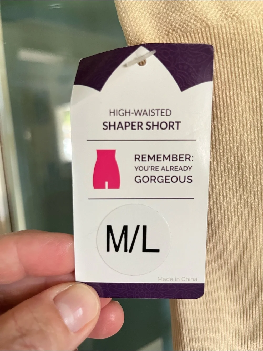 Shapermint Empetua M / L high waisted shaper short smoothing tummy control NWT